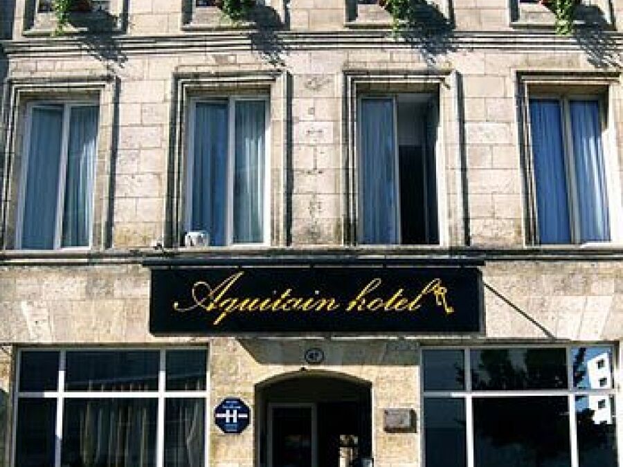 Aquitain Hotel Gare Saint-Jean Bordeaux Bagian luar foto